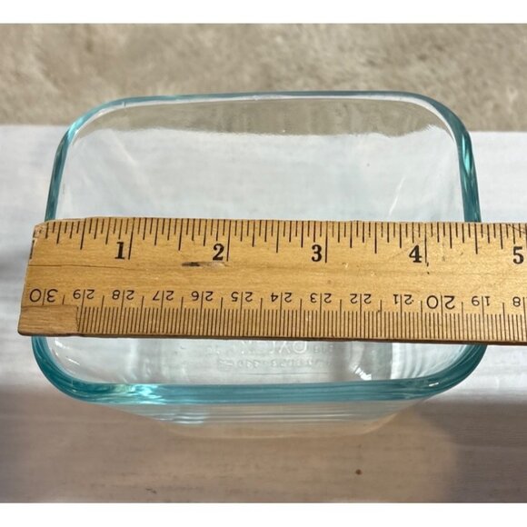 Pyrex Glass Food Storage Container With Red Lid 1.75 Cups 440ml Made In USA Micr - Picture 6 of 7